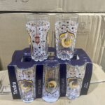 طقم شوب 6 ق  تاندرا و ليموج سيتى جلاس