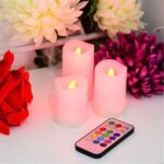 شموع مضيئه 3*1 ريموت