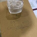 سكريه زجاج قلب وبطه مستورد كود 1221-1219