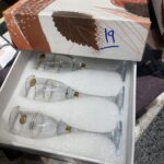 طقم كاس 6 ق عصفورة مدهب ابو الدهب