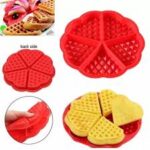 مفرش وافل سيلكون مدور